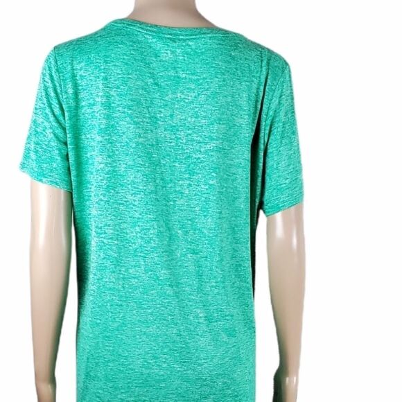 Nike Green Heathered T-Shirt  - Picture 2 of 5